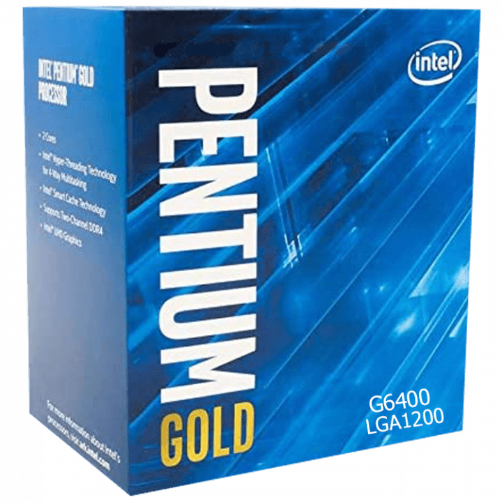 پردازنده Intel مدل Pentium Gold G6400