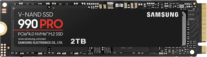 حافظه SSD اینترنال 2 ترابایت Samsung مدل 990 PRO NVMe M.2