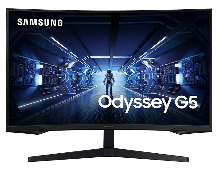 مانیتور گیمینگ منحنی 32 اینچ Samsung مدل Odyssey G5 C32G55TQBM