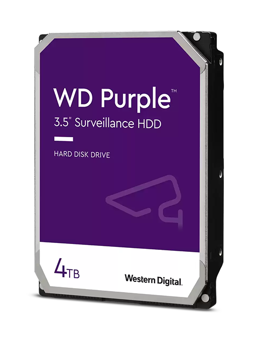 هارد اینترنال 4 ترابایت WD مدل Purple Surveillance WD43PURZ