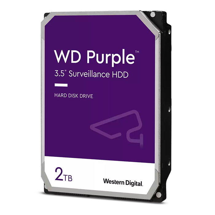 هارد اینترنال 2 ترابایت WD مدل Purple Surveillance WD23PURZ