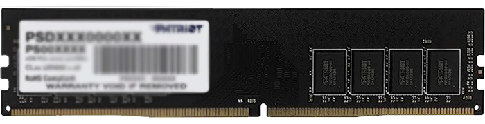 رم دسکتاپ (16GB*1) 16 گیگابایت Patriot مدل PSD416G266681 DDR4 2666MHz