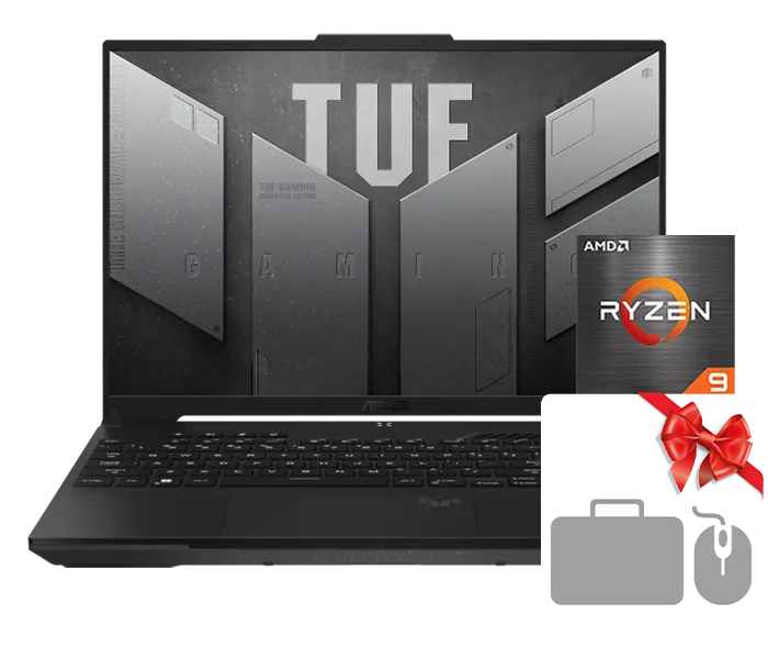 لپ تاپ گیمینگ 16 اینچ Asus مدل TUF Gaming F16 Advantage Edition FA617XS - N3079