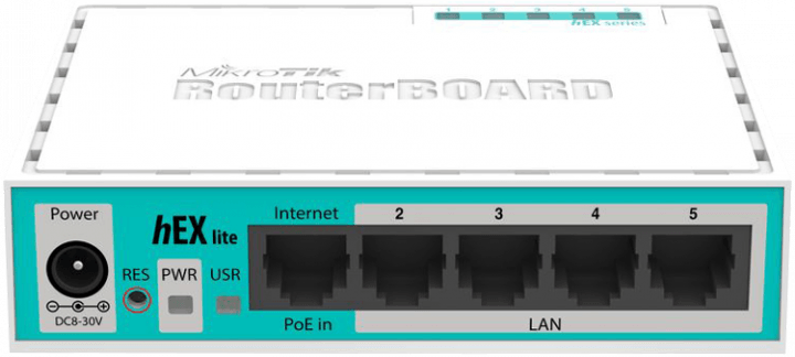 روتر شبکه Mikrotik مدل HEX LITE RB750R2