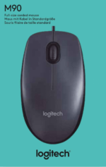 موس سیمی Logitech مدل M90