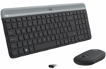 کیبورد و موس بی‌ سیم Logitech مدل MK470 Slim