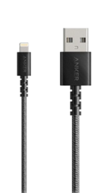 کابل شارژ 90 سانتی متری USB به Lightning انکر مدل PowerLine Select Plus A8012