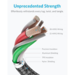 کابل شارژ 90 سانتی متری USB به Lightning انکر مدل PowerLine Select Plus A8012