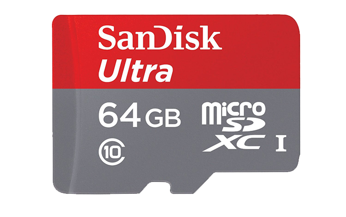 مموری کارت 64 گیگابایت Sandisk مدل Ultra کلاس 10 استاندارد UHS-I U1