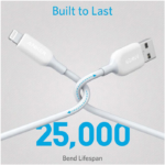 کابل شارژ 1.8 متری USB به Lightning انکر مدل PowerLine III A8813