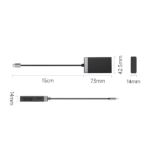 کارت خوان ORICO مدل CL4T-C3-BK-BP