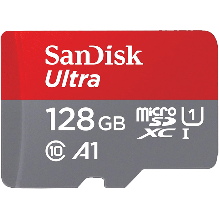 مموری کارت 128 گیگابایت Sandisk مدل Ultra کلاس 10 استاندارد UHS-I U1