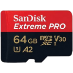 مموری کارت 64 گیگابایت Sandisk مدل Extreme PRO کلاس 10 استاندارد UHS-I U3