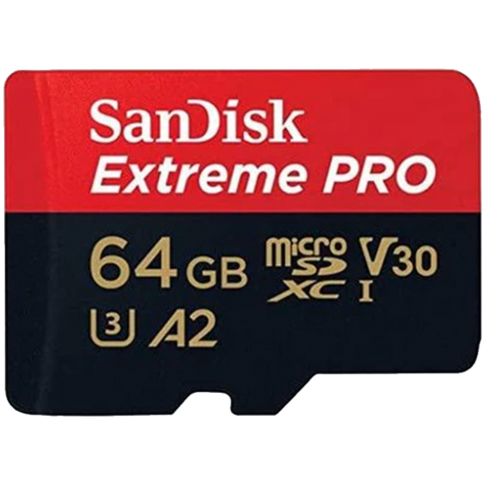 مموری کارت 64 گیگابایت Sandisk مدل Extreme PRO کلاس 10 استاندارد UHS-I U3