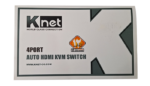 سوییچ 4 پورت K-NET مدل K-SWKH404