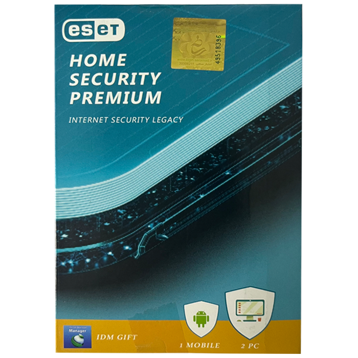 آنتی ویروس اورجینال سه کاربره Eset مدل Home Security Premium