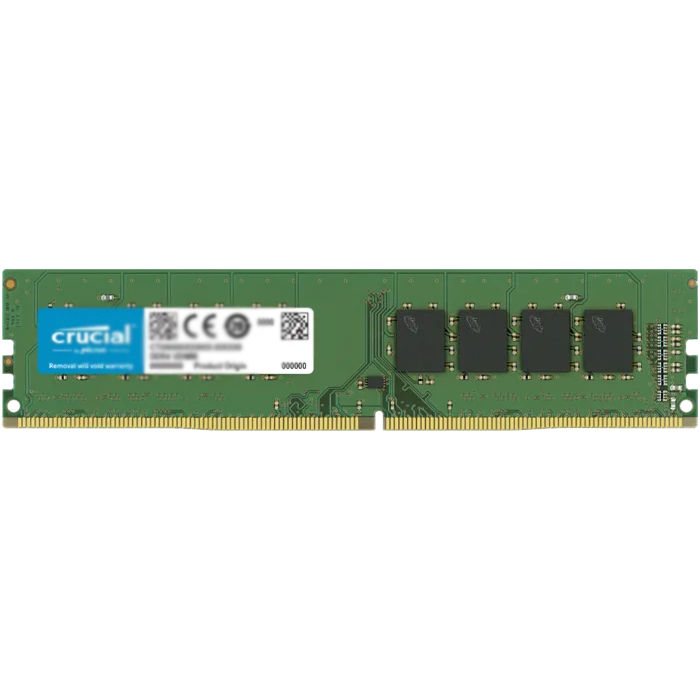 رم دسکتاپ (8GB*1) 8 گیگابایت Crucial مدل CB8GU3200 DDR4 3200MHz