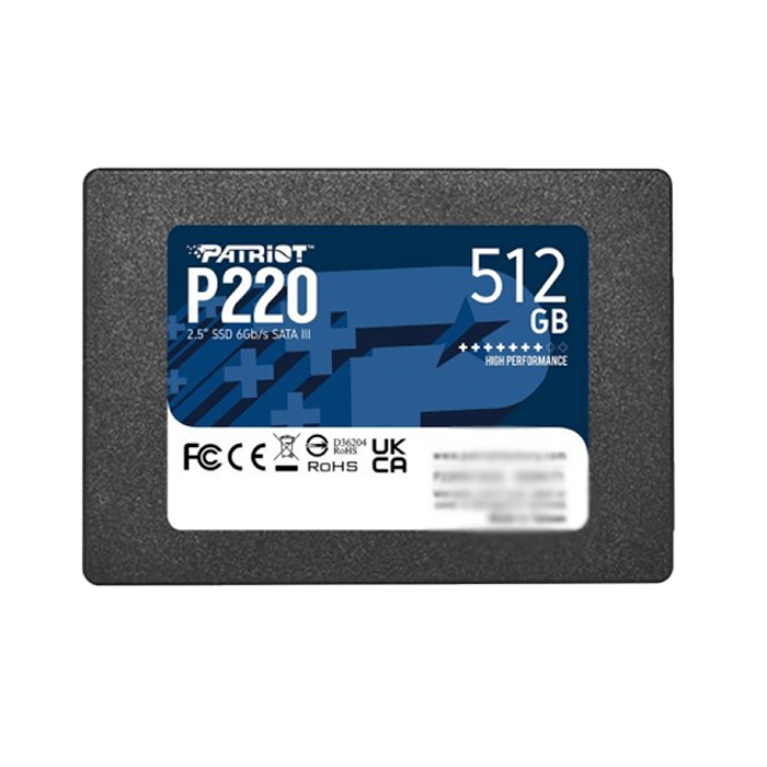 حافظه SSD اینترنال 512 گیگابایت Patriot مدل P220